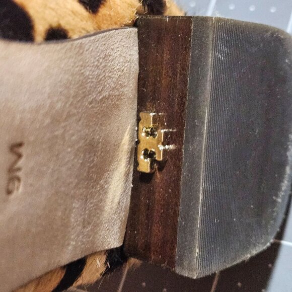 Tory Burch Women Leopard Print 9M Flats AnimalPrint Quiet Luxury Statement Piece - Picture 15 of 16